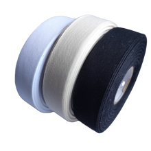 Wholesale clothing high quality woven edge cotton tape washing label